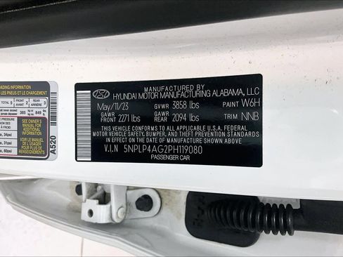 Used 2023 Hyundai Elantra Limited w/ Cargo Package FWD image 34