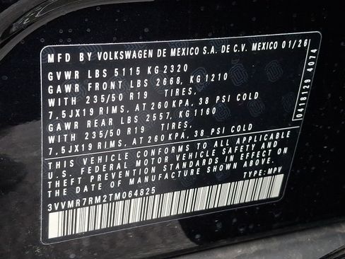 New 2026 Volkswagen Tiguan SE AWD/4WD image 11