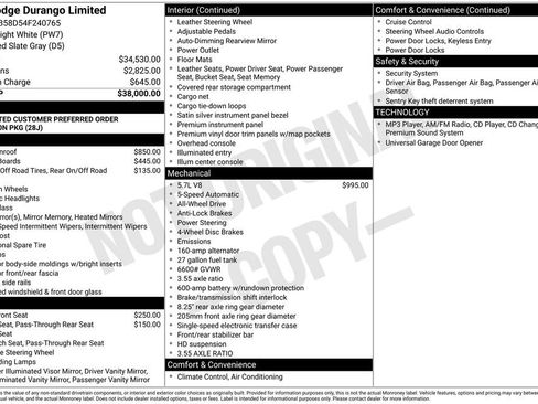 Used 2004 Dodge Durango Limited image 2