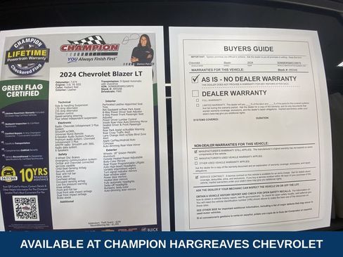 Certified 2024 Chevrolet Blazer LT FWD image 43