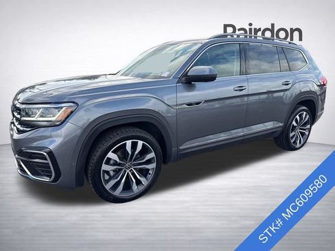 Used 2021 Volkswagen Atlas SEL Premium AWD/4WD image 3
