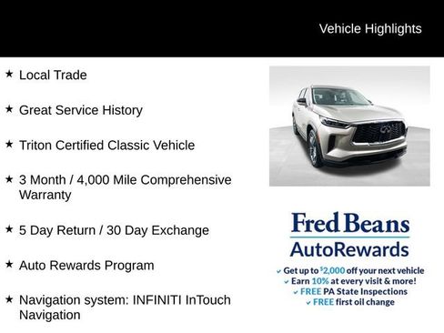 Used 2023 INFINITI QX60 Luxe w/ Performance Audio Package AWD/4WD image 5
