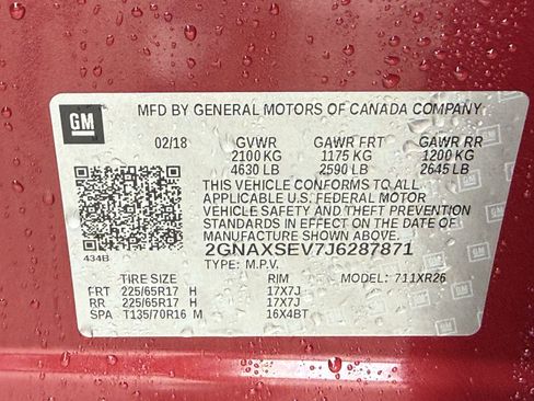 Used 2018 Chevrolet Equinox LT AWD/4WD image 35