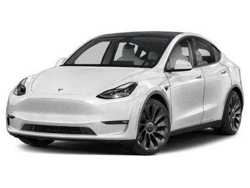 Used 2022 Tesla Model Y Long Range AWD/4WD image 1