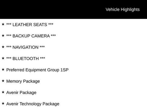 Used 2020 Buick Enclave Avenir w/ Avenir Technology Package image 19