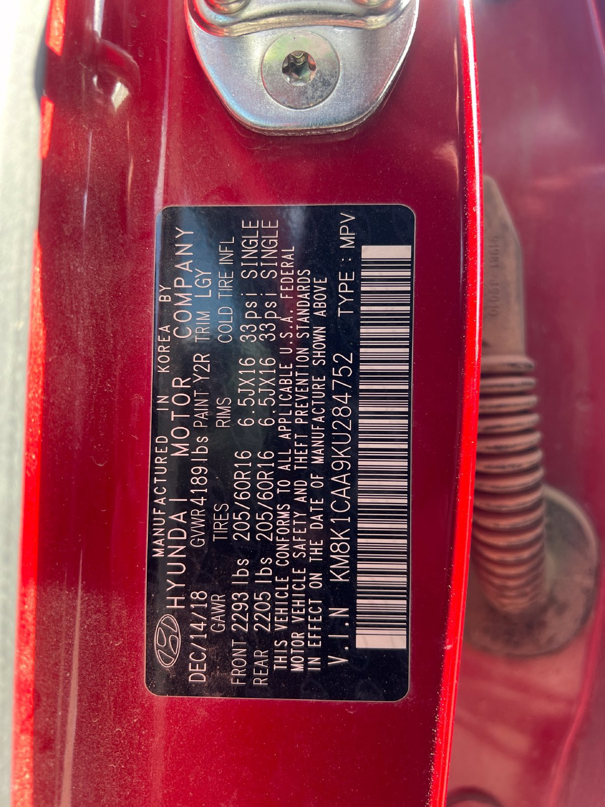 Used 2019 Hyundai Kona SE AWD/4WD image 2