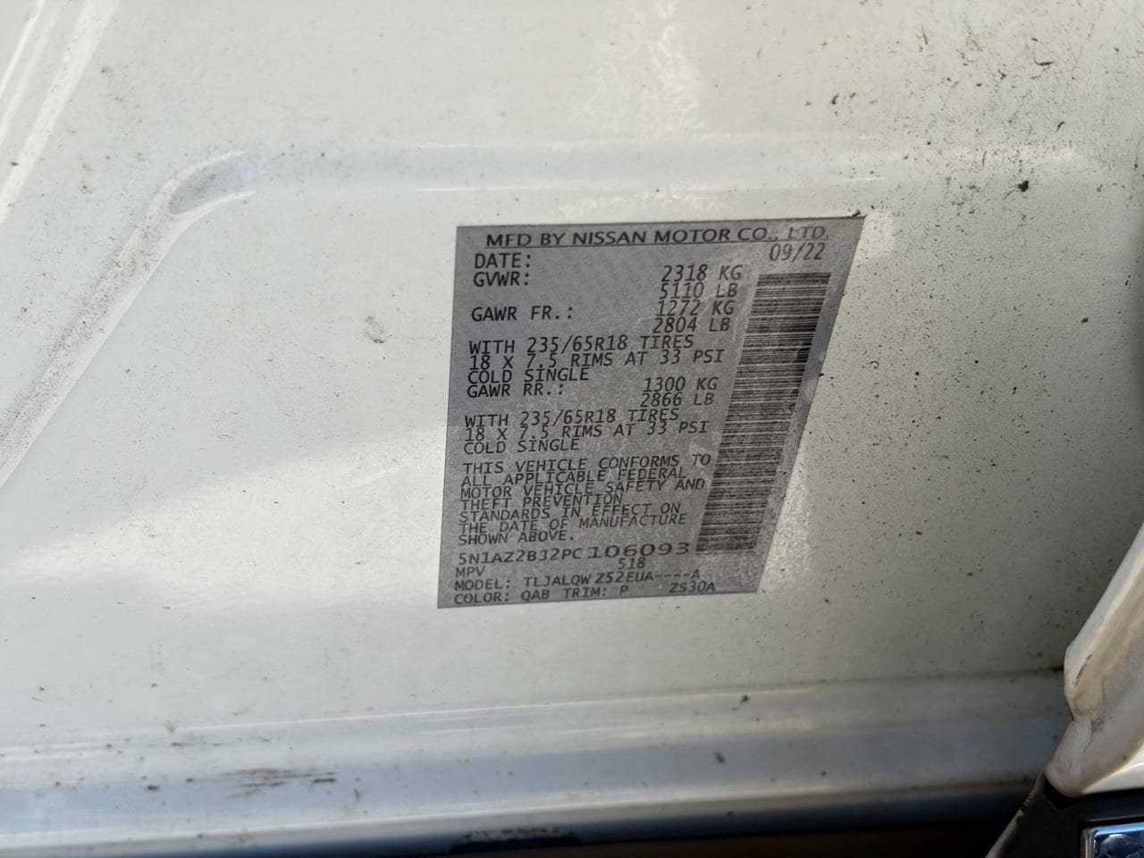 Used 2023 Nissan Murano SV FWD image 15