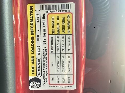 New 2025 Ford F150 Lariat w/ Equipment Group 501A Mid image 73