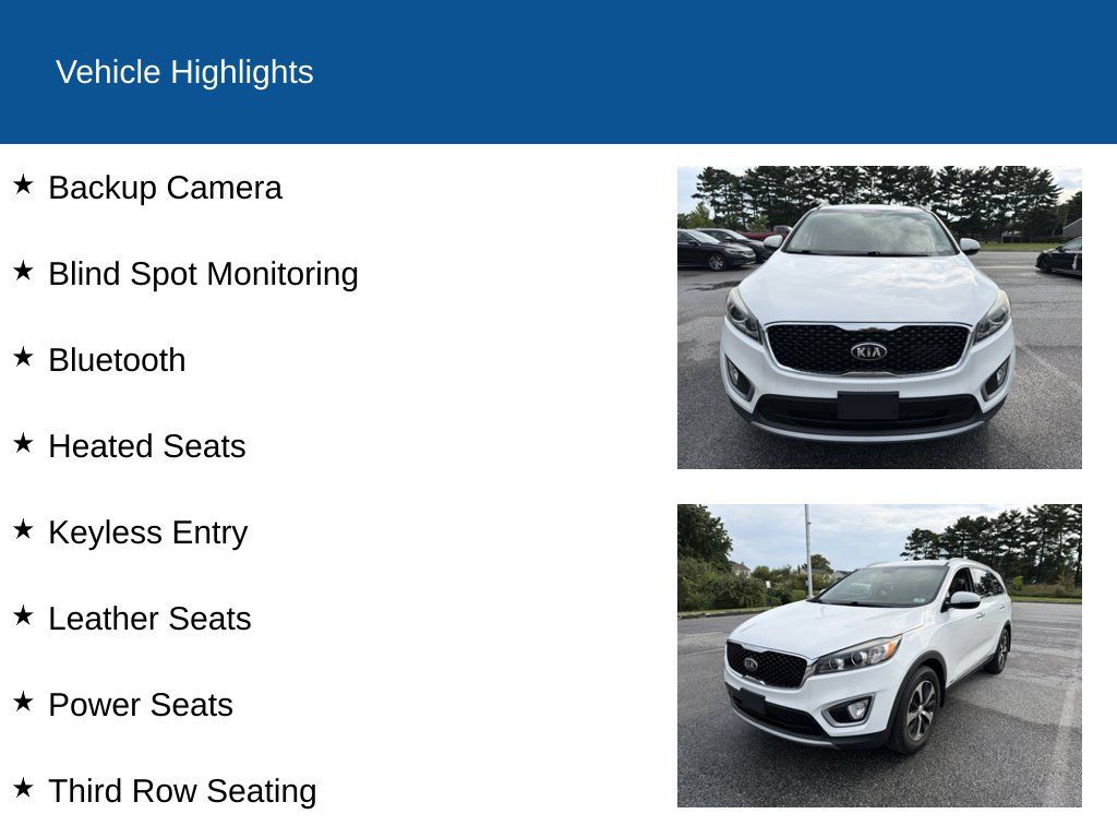 Used 2017 Kia Sorento EX AWD/4WD image 2
