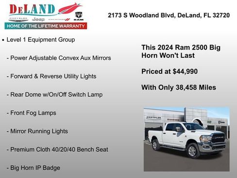 Used 2024 RAM 2500 Big Horn image 18