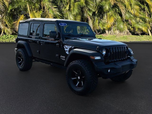 Used 2021 Jeep Wrangler Unlimited Sport AWD/4WD image 2