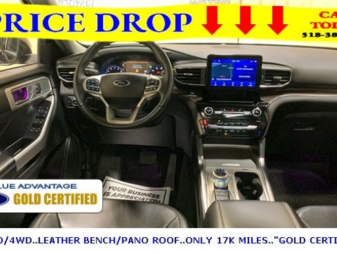 Certified 2022 Ford Explorer Limited w/ Equipment Group 301A image 30