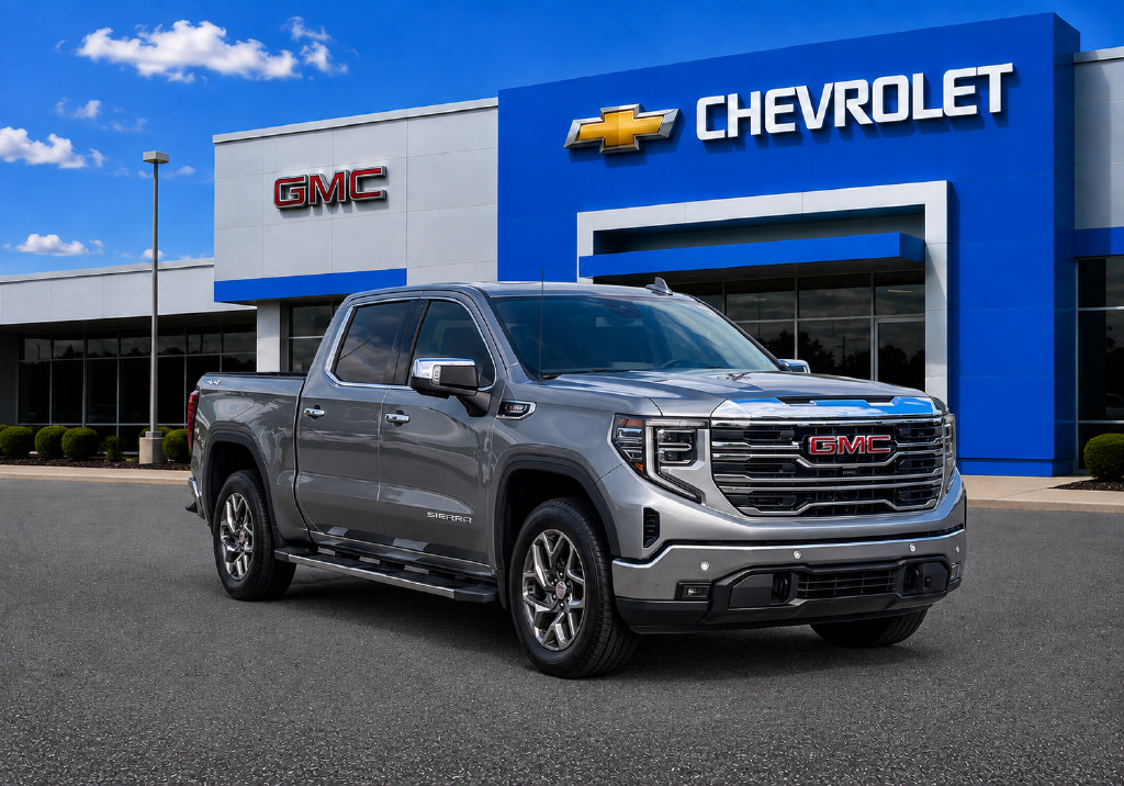 Used 2026 GMC Sierra 1500 SLT w/ SLT Premium Plus Package AWD/4WD image 1