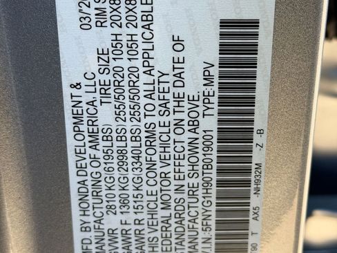 New 2026 Honda Pilot Black Edition image 21