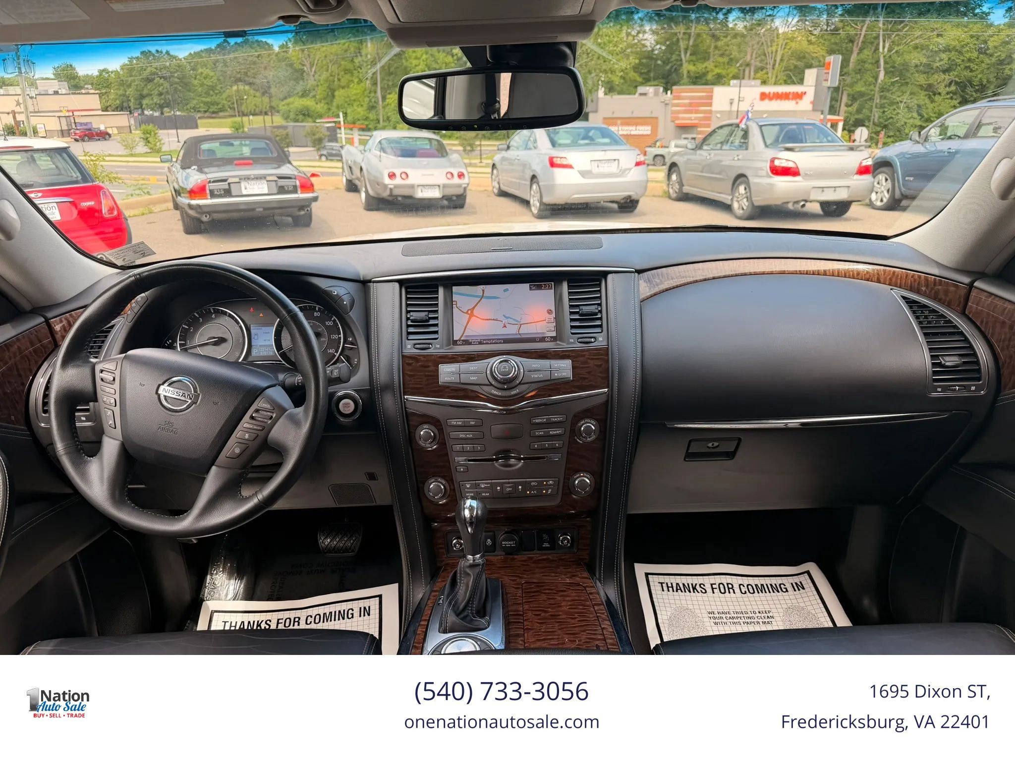 Used 2017 Nissan Armada Platinum w/ Captain Seat Package AWD/4WD image 9