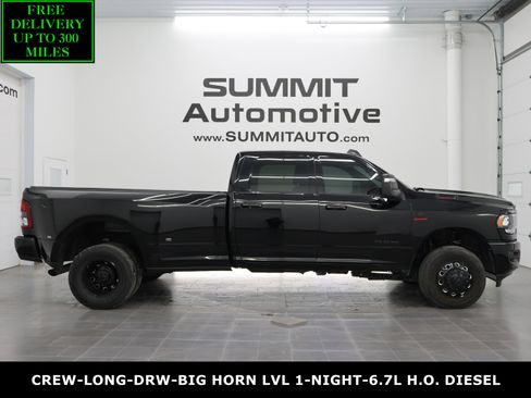 Used 2024 RAM 3500 Big Horn w/ Night Edition AWD/4WD image 1