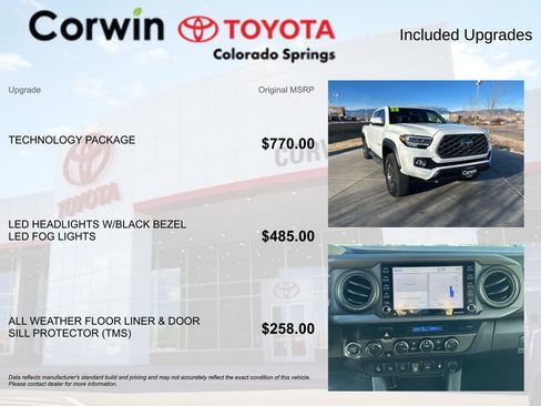 Used 2023 Toyota Tacoma TRD Off-Road w/ Technology Package image 4