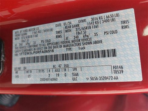 Certified 2024 Ford F150 XLT w/ Mobile Office Package image 33