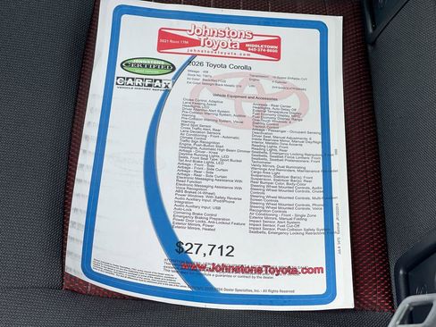 Certified 2026 Toyota Corolla SE FWD image 3