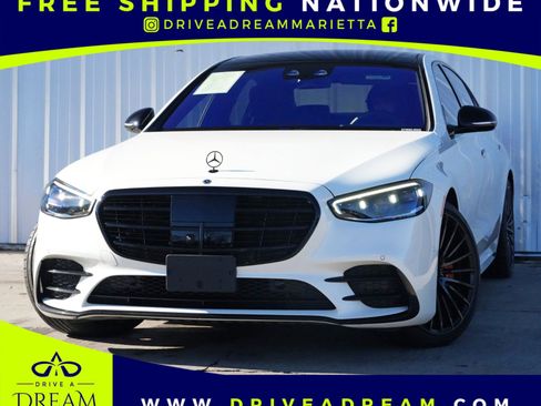 Used 2022 Mercedes-Benz S 500 4MATIC image 1