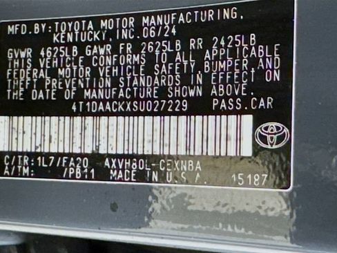 Certified 2025 Toyota Camry LE FWD image 16