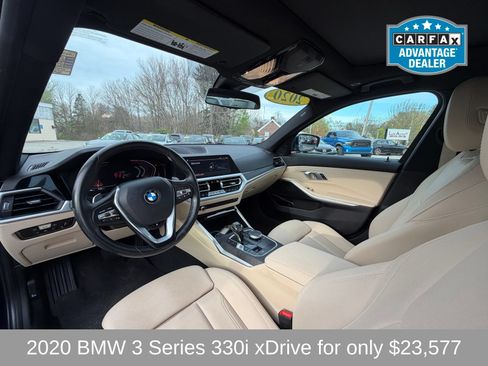 Used 2020 BMW 330i xDrive Sedan w/ Premium Package AWD/4WD image 9