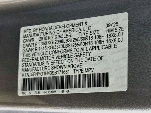 Used 2025 Honda Pilot EX-L image 33