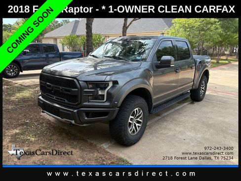 Used 2018 Ford F150 Raptor w/ Equipment Group 802A Luxury AWD/4WD image 1
