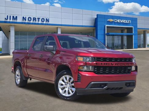 Used 2022 Chevrolet Silverado 1500 Custom w/ LPO, Dark Essentials Package AWD/4WD image 1