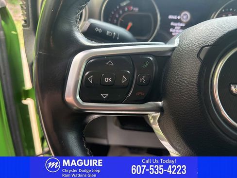 Used 2020 Jeep Wrangler Unlimited Sahara w/ Uconnect 4C Nav & Sound Group AWD/4WD image 21