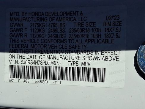 Used 2023 Honda CR-V EX-L image 28