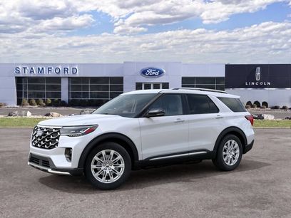 New 2027 Ford Explorer Platinum w/ LUX Leather Package