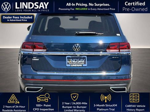 Used 2023 Volkswagen Atlas SE AWD/4WD image 6