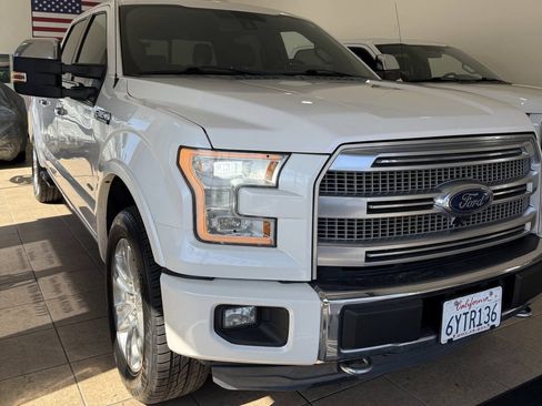 Used 2015 Ford F150 Platinum w/ Equipment Group 701A Luxury AWD/4WD image 3