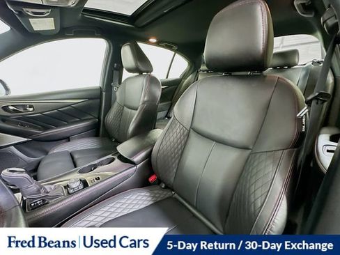 Used 2023 INFINITI Q50 Red Sport 400 w/ Carbon Fiber Package AWD/4WD image 28
