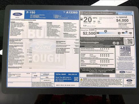 New 2026 Ford F150 XLT w/ Equipment Group 302A MID image 21