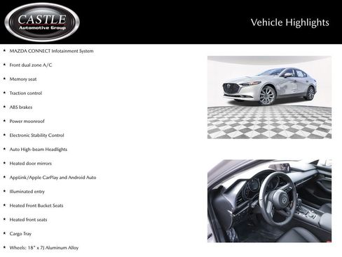 New 2026 MAZDA MAZDA3 2.5 S Sedan w/ Preferred Pkg image 4