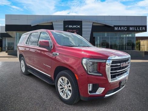Used 2021 GMC Yukon SLT w/ SLT Luxury Plus Package AWD/4WD image 1