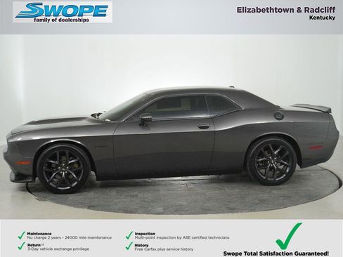 Certified 2022 Dodge Challenger R/T w/ Blacktop Package RWD image 6