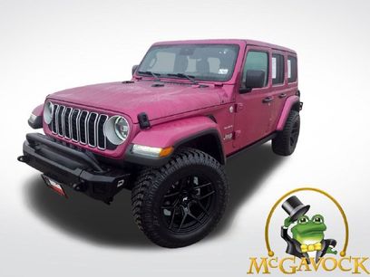 Used 2024 Jeep Wrangler Unlimited Sahara w/ Technology Group