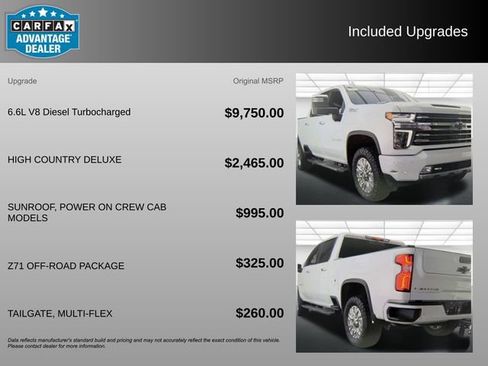 Used 2022 Chevrolet Silverado 2500 High Country w/ Z71 Off-Road Package image 3