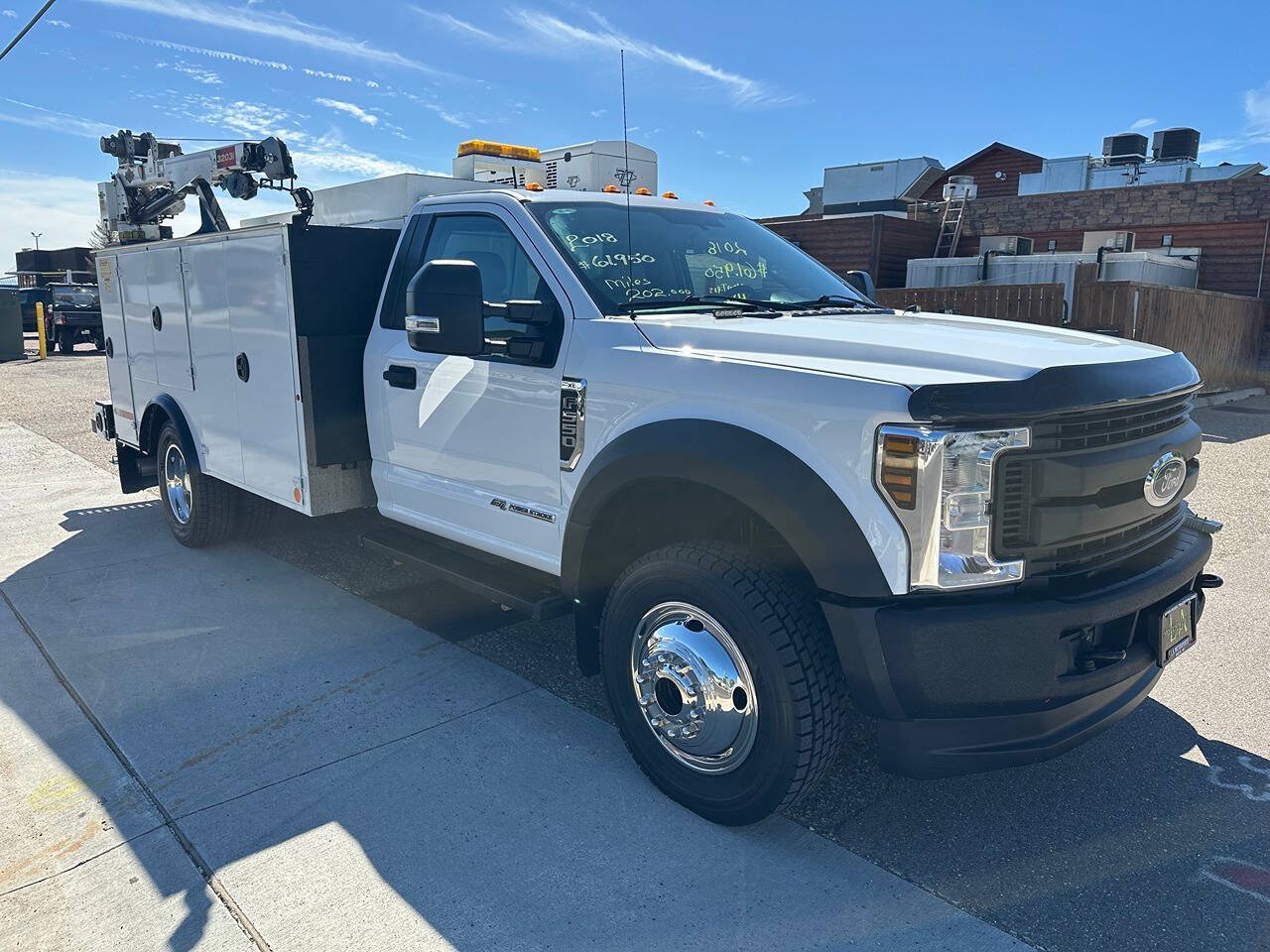 Used 2018 Ford F550 4x4 Regular Cab Super Duty image 7