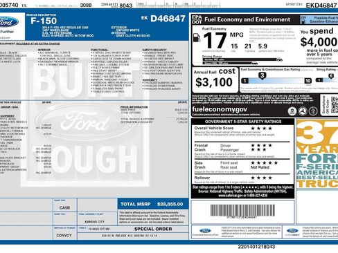 Used 2014 Ford F150 XL w/ Power Equipment Group RWD image 3