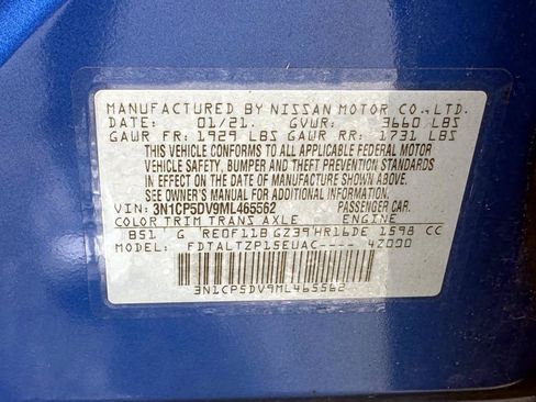 Used 2021 Nissan Kicks SR FWD image 28