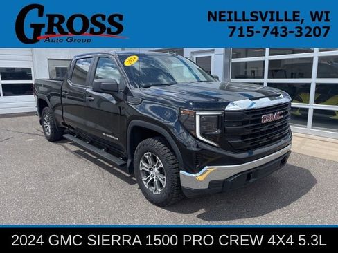 Used 2024 GMC Sierra 1500 Pro w/ Pro Value Package AWD/4WD image 1