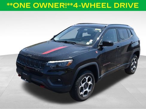 Used 2022 Jeep Compass Trailhawk w/ Trailhawk Elite Group AWD/4WD image 3