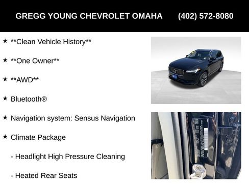 Used 2022 Volvo XC90 T5 Momentum w/ Advanced Package AWD/4WD image 7