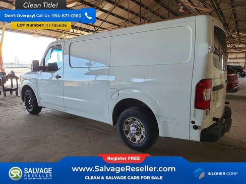 Used 2017 Nissan NV 1500 SV w/ Back Door Glass Package image 3