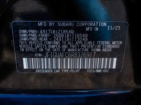 Used 2024 Subaru Impreza 2.0i Sport AWD/4WD image 14