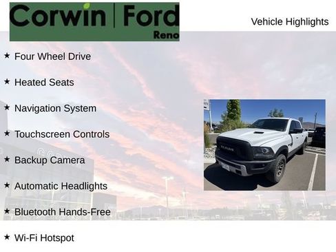 Used 2017 RAM 1500 Rebel w/ Luxury Group AWD/4WD image 8